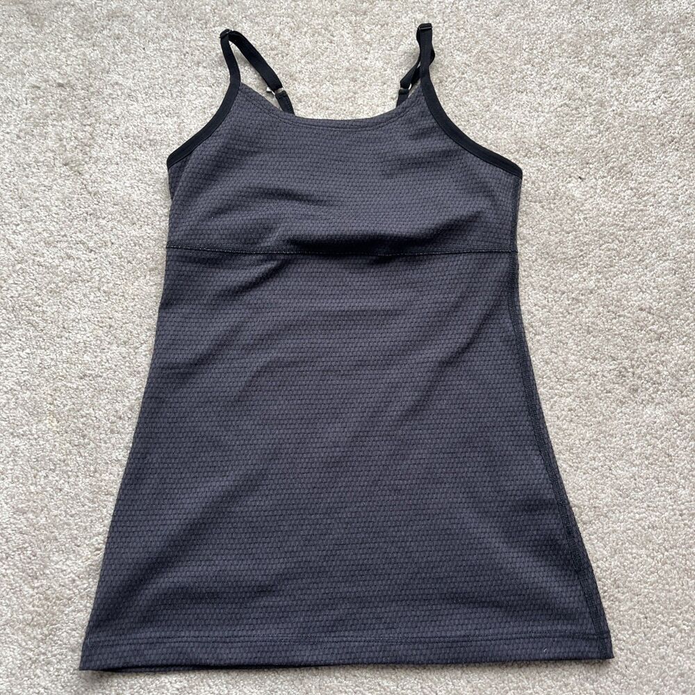 Beyond Yoga Tank Top XS Black Textured Comfort Athleisure Soft Full Length